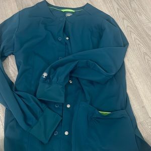 Healing hands scrub jacket